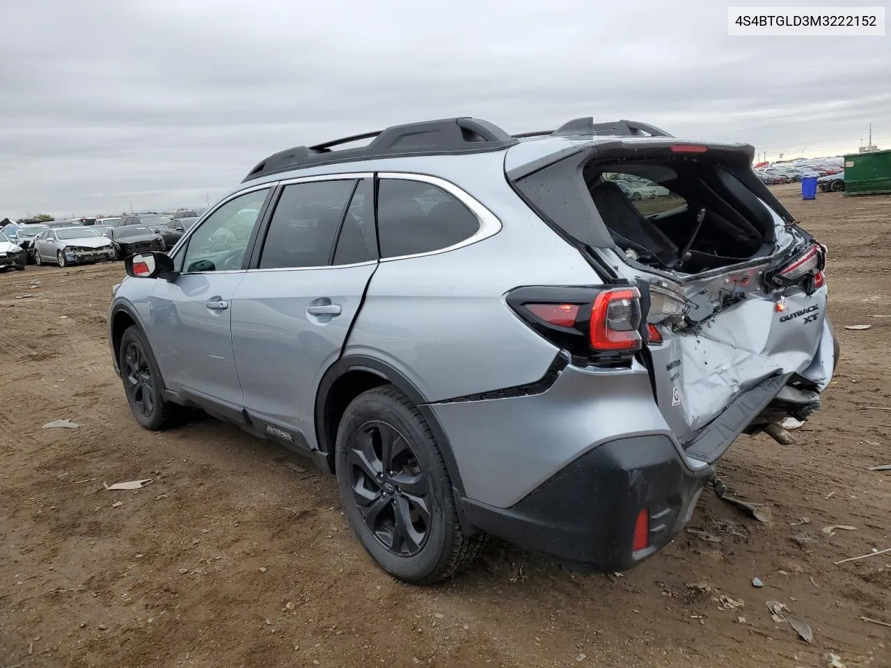 2021 Subaru Outback Onyx Edition Xt VIN: 4S4BTGLD3M3222152 Lot: 79052184