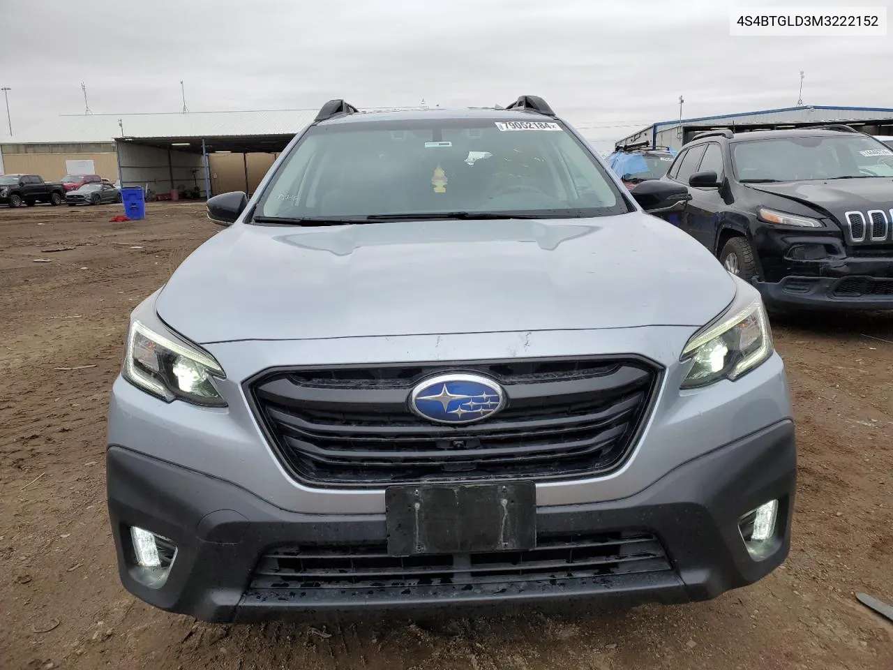 2021 Subaru Outback Onyx Edition Xt VIN: 4S4BTGLD3M3222152 Lot: 79052184