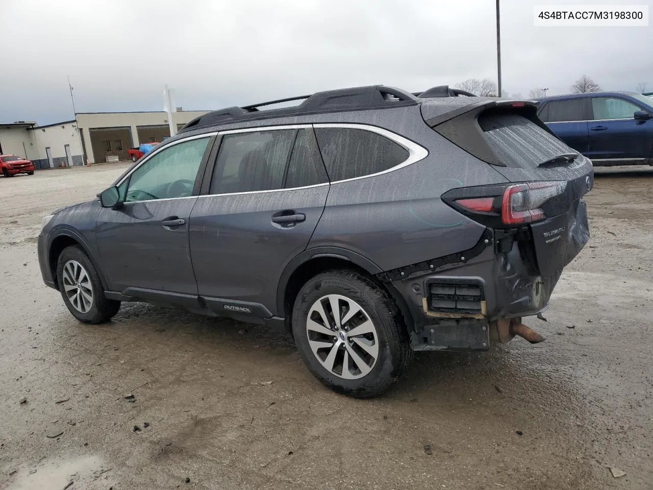 2021 Subaru Outback Premium VIN: 4S4BTACC7M3198300 Lot: 80664664