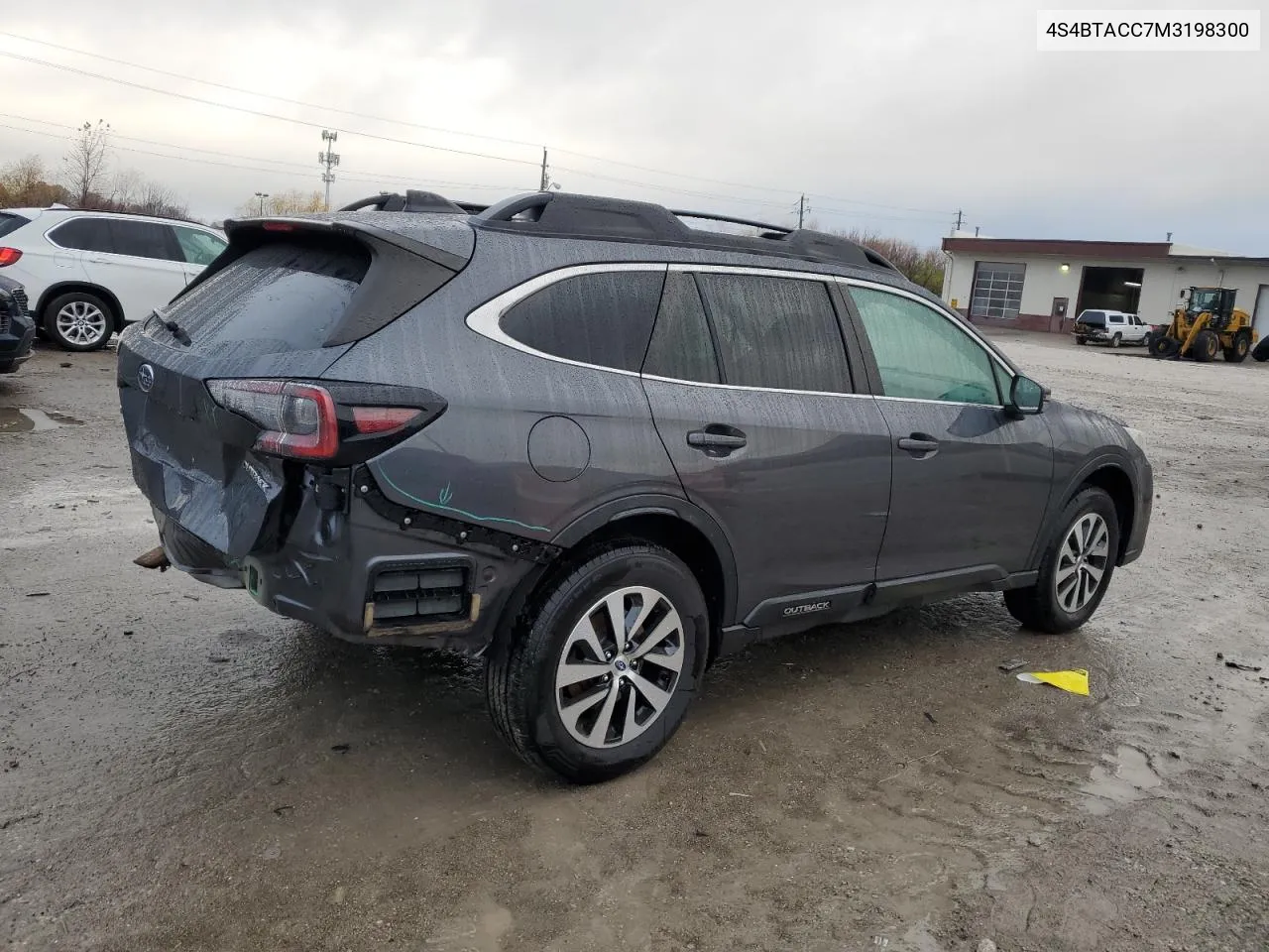 2021 Subaru Outback Premium VIN: 4S4BTACC7M3198300 Lot: 80664664