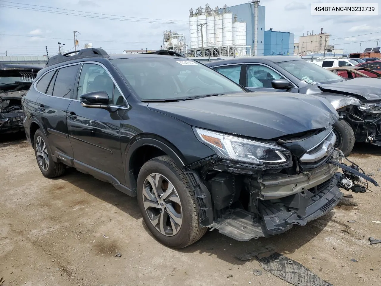 2022 Subaru Outback Limited VIN: 4S4BTANC4N3232739 Lot: 57347964