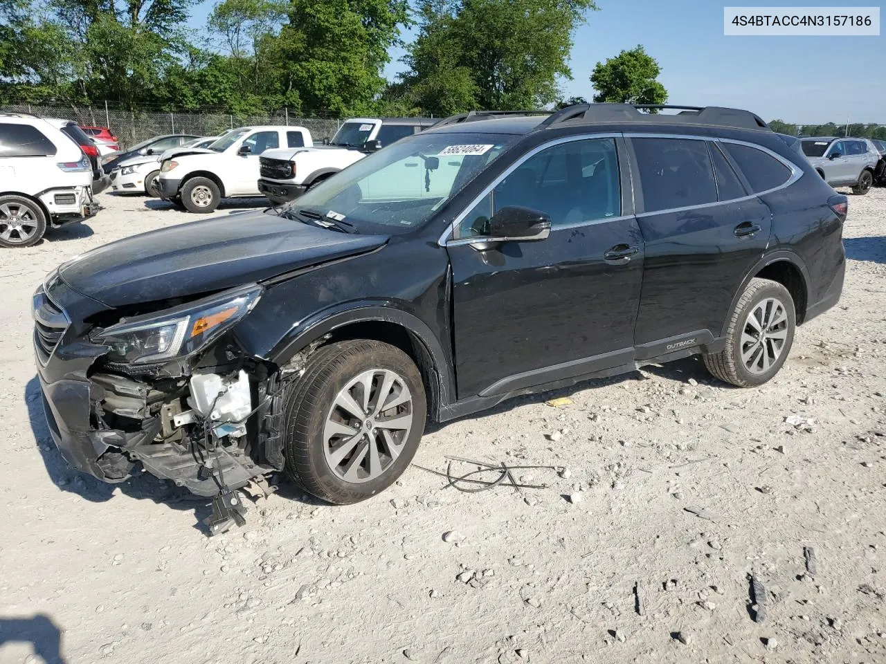 4S4BTACC4N3157186 2022 Subaru Outback Premium