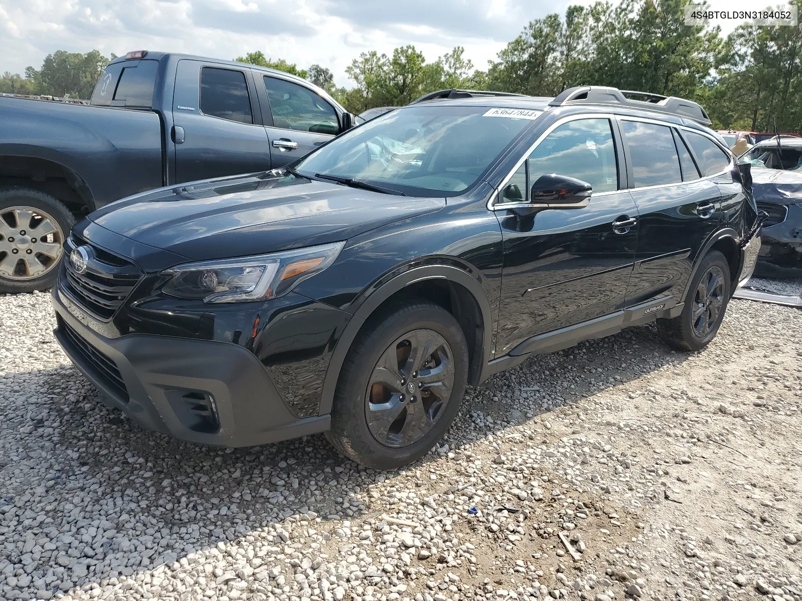 2022 Subaru Outback Onyx Edition Xt VIN: 4S4BTGLD3N3184052 Lot: 63647844