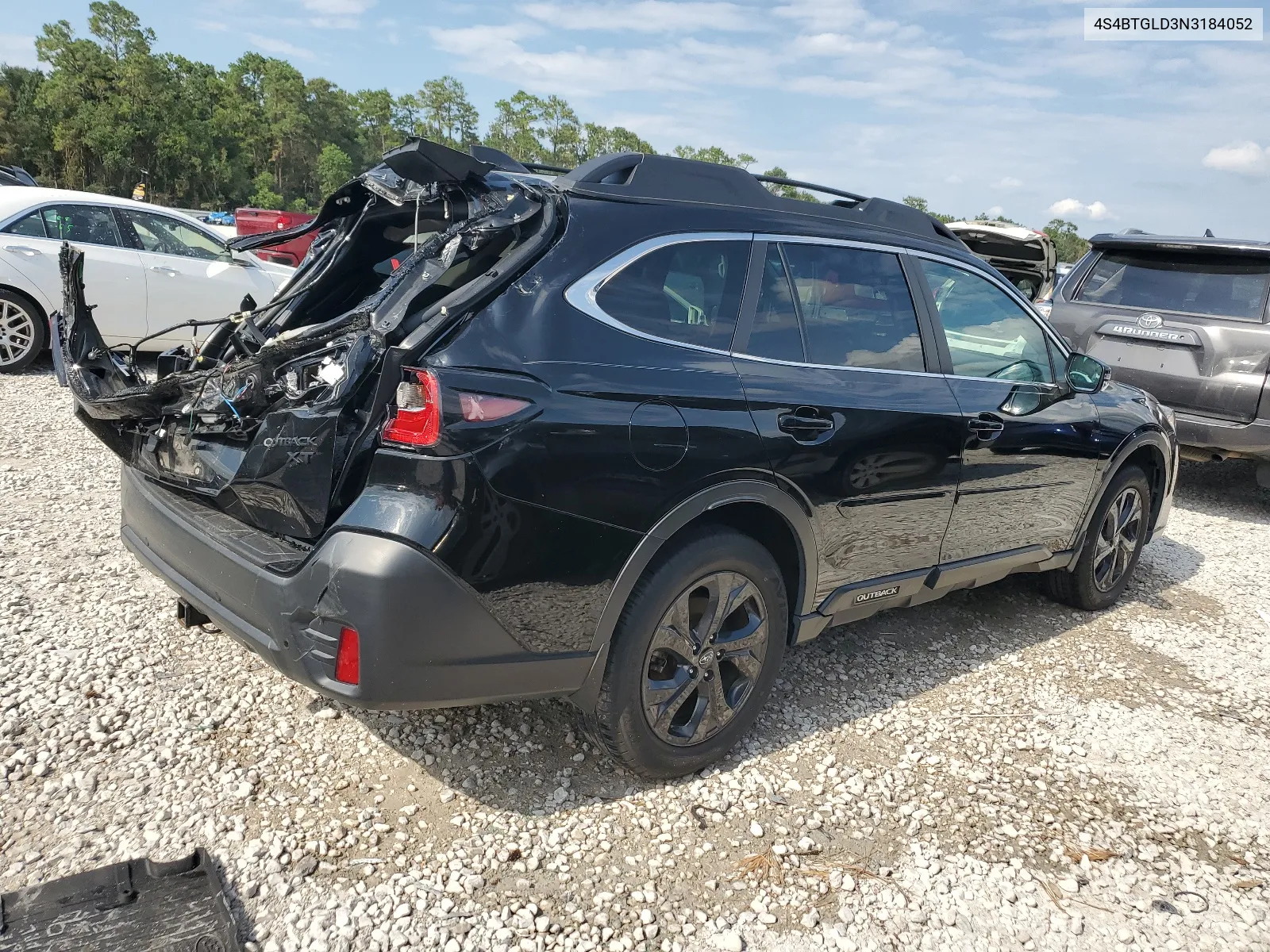 2022 Subaru Outback Onyx Edition Xt VIN: 4S4BTGLD3N3184052 Lot: 63647844