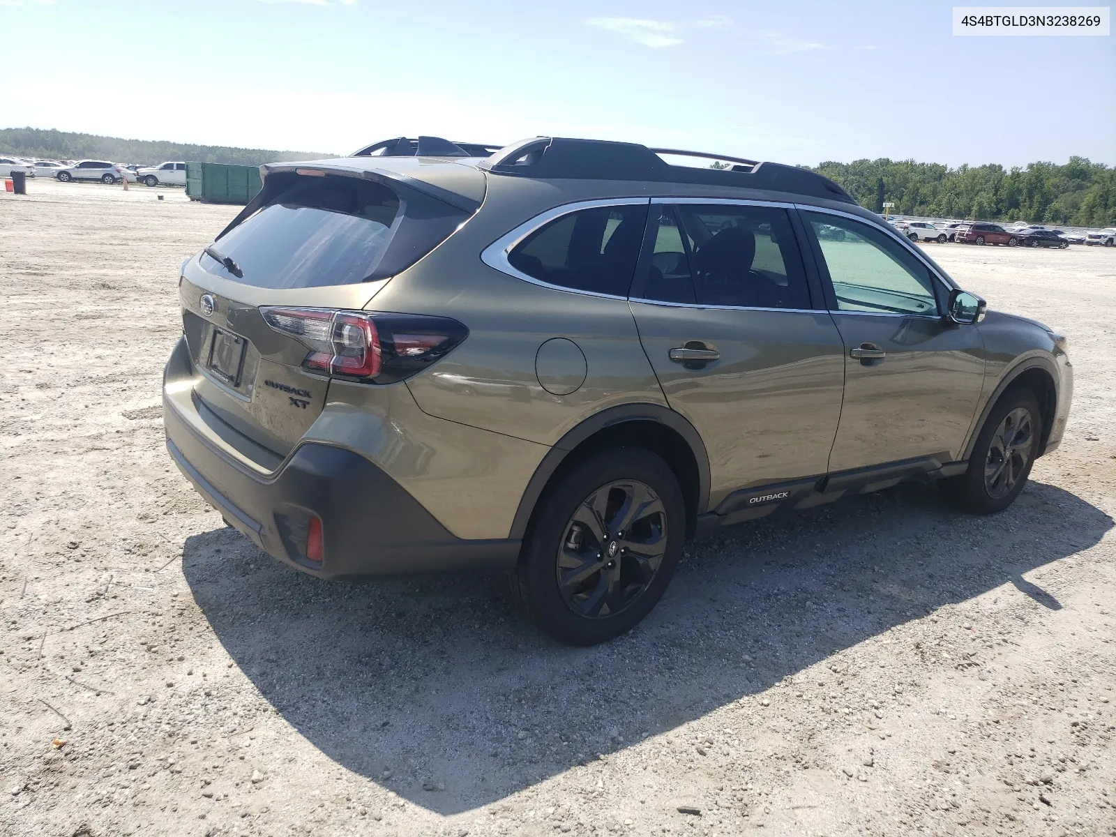 2022 Subaru Outback Onyx Edition Xt VIN: 4S4BTGLD3N3238269 Lot: 64627644