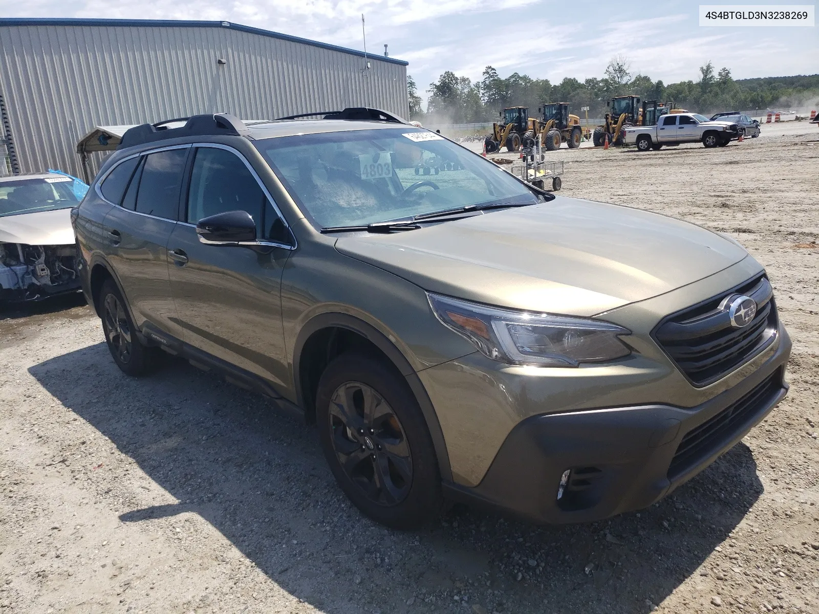 2022 Subaru Outback Onyx Edition Xt VIN: 4S4BTGLD3N3238269 Lot: 64627644