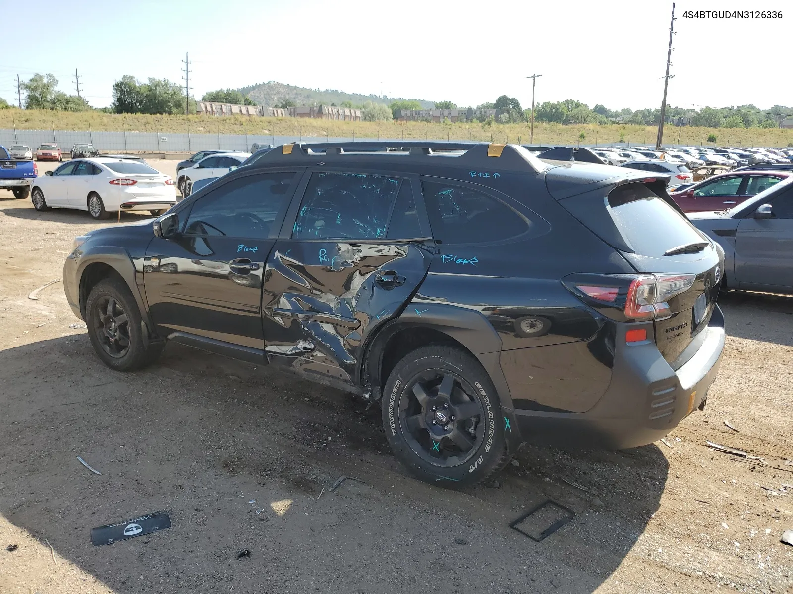 4S4BTGUD4N3126336 2022 Subaru Outback Wilderness