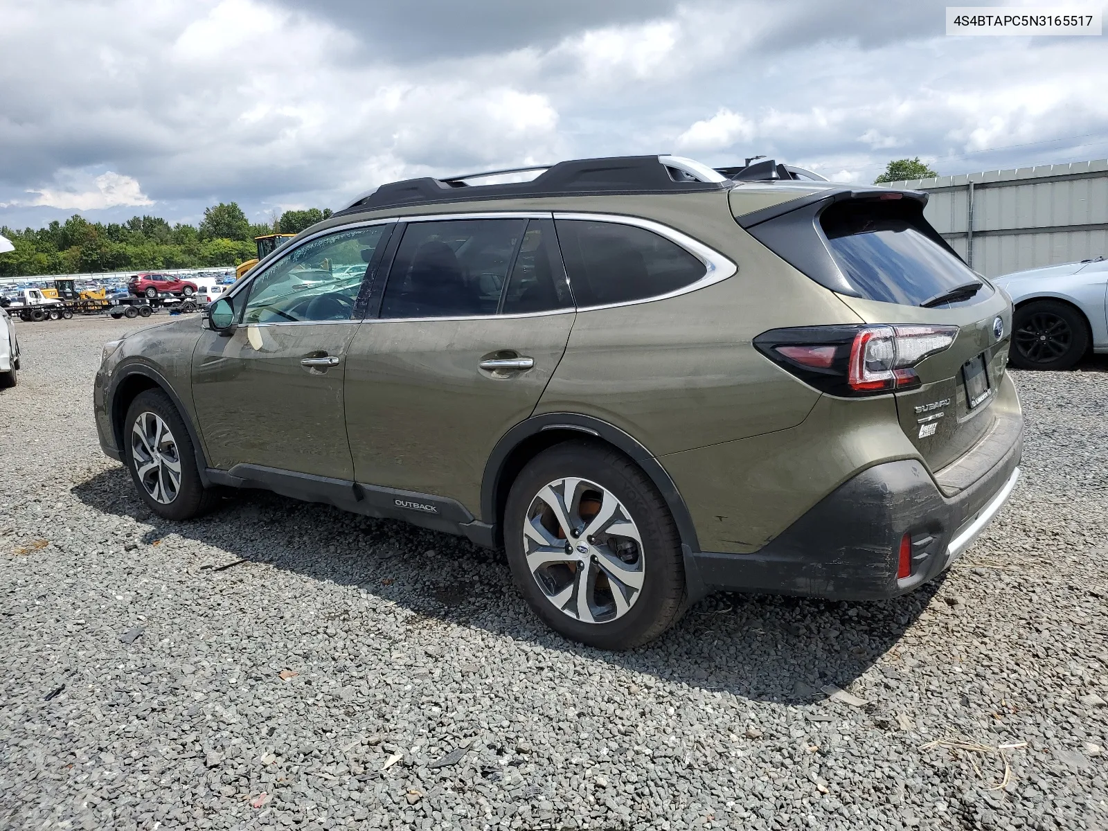 2022 Subaru Outback Touring VIN: 4S4BTAPC5N3165517 Lot: 66768614