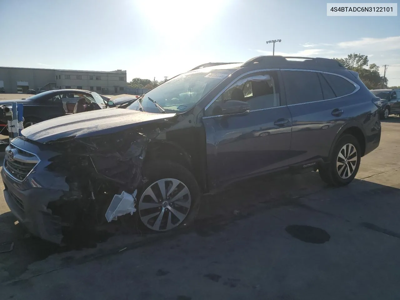 4S4BTADC6N3122101 2022 Subaru Outback Premium