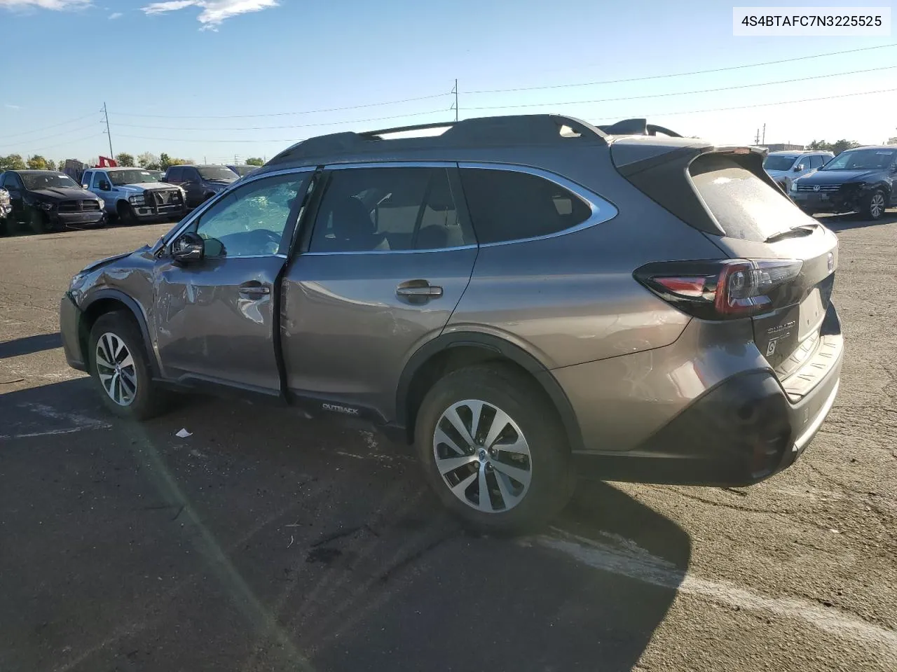 2022 Subaru Outback Premium VIN: 4S4BTAFC7N3225525 Lot: 70236624