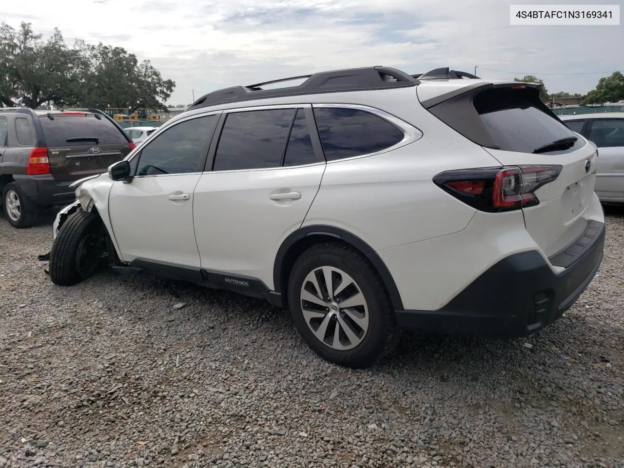 2022 Subaru Outback Premium VIN: 4S4BTAFC1N3169341 Lot: 70561484