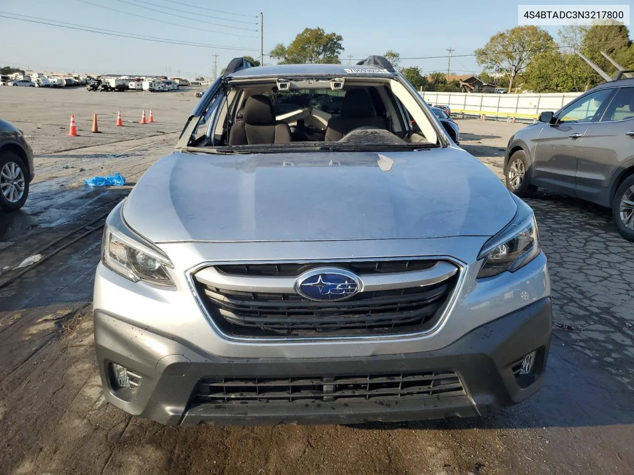 2022 Subaru Outback Premium VIN: 4S4BTADC3N3217800 Lot: 70693054