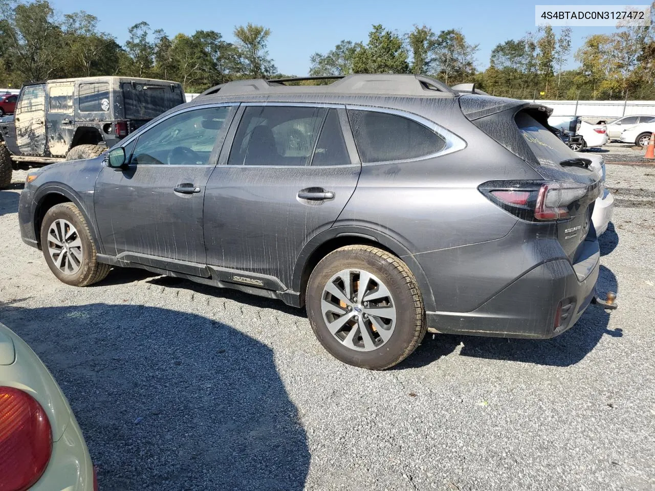 2022 Subaru Outback Premium VIN: 4S4BTADC0N3127472 Lot: 74845984