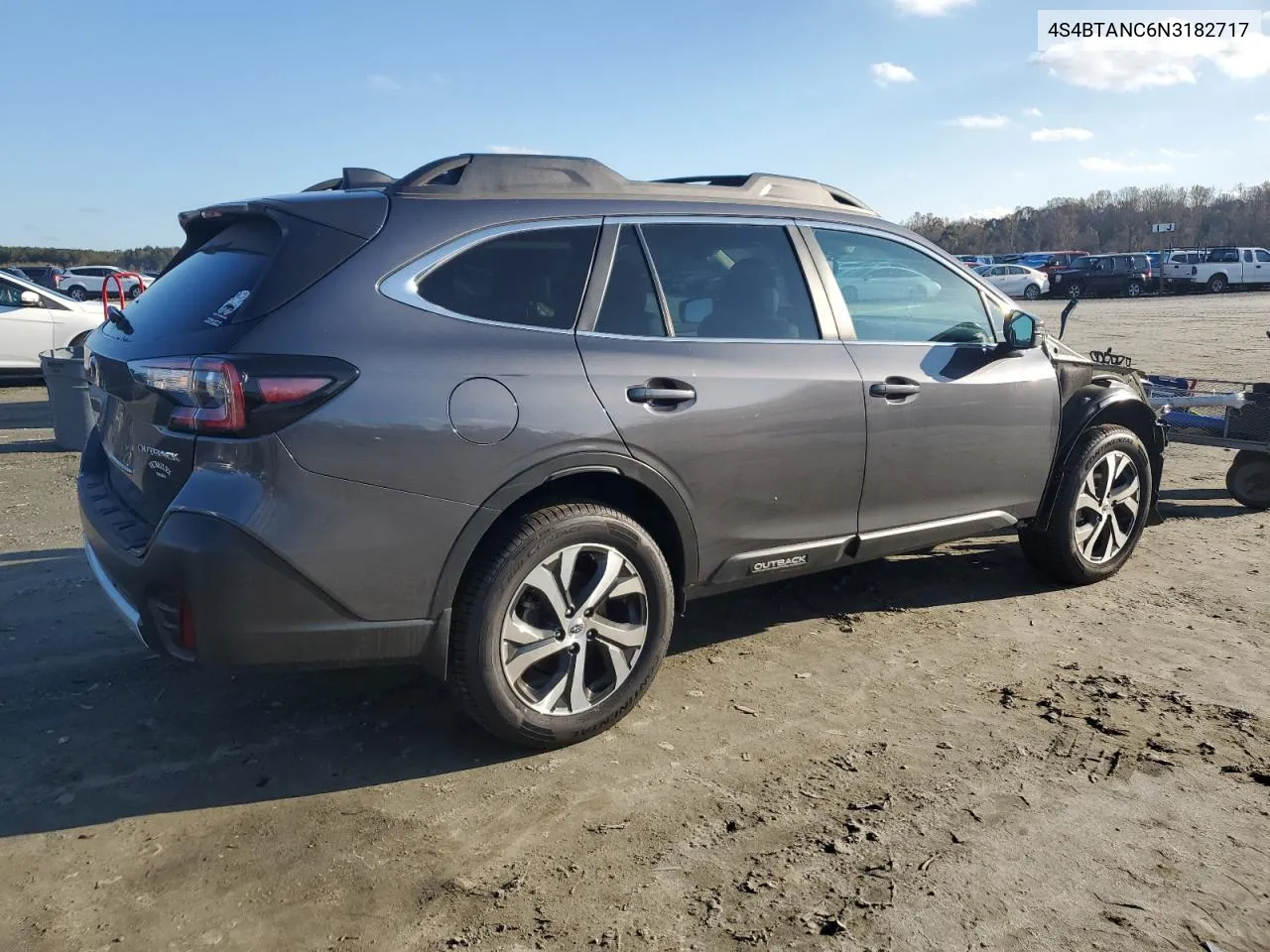 2022 Subaru Outback Limited VIN: 4S4BTANC6N3182717 Lot: 78269854