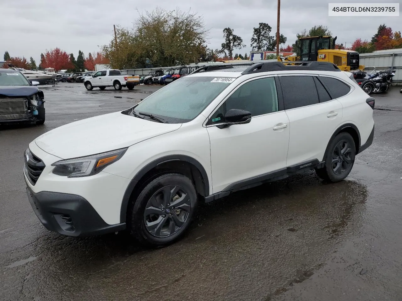 2022 Subaru Outback Onyx Edition Xt VIN: 4S4BTGLD6N3239755 Lot: 78716954