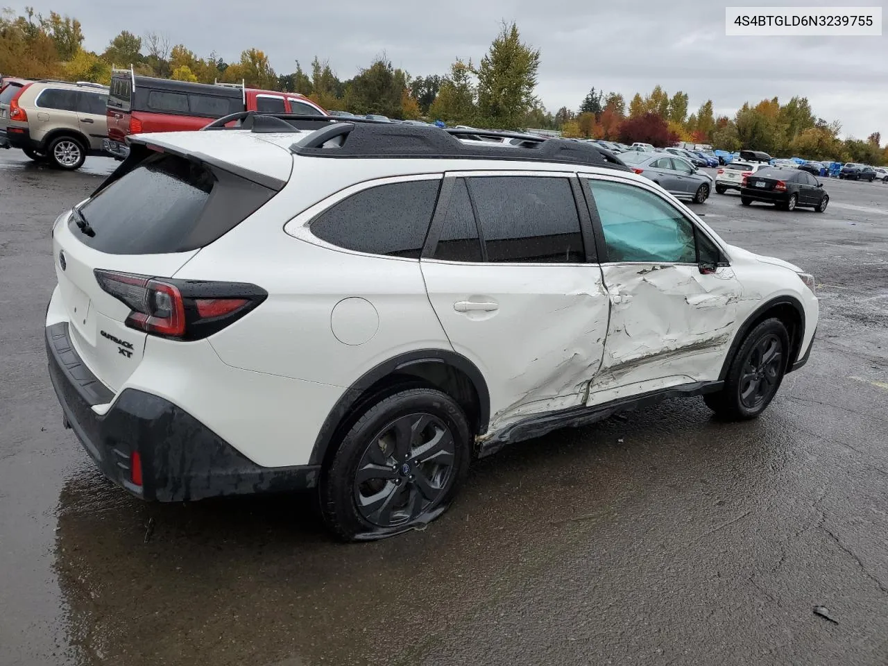 2022 Subaru Outback Onyx Edition Xt VIN: 4S4BTGLD6N3239755 Lot: 78716954