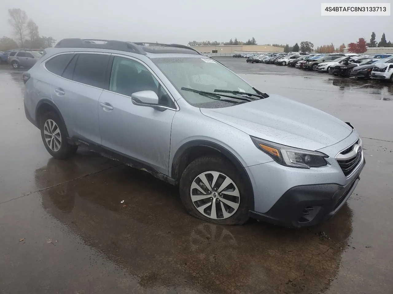 2022 Subaru Outback Premium VIN: 4S4BTAFC8N3133713 Lot: 79075534