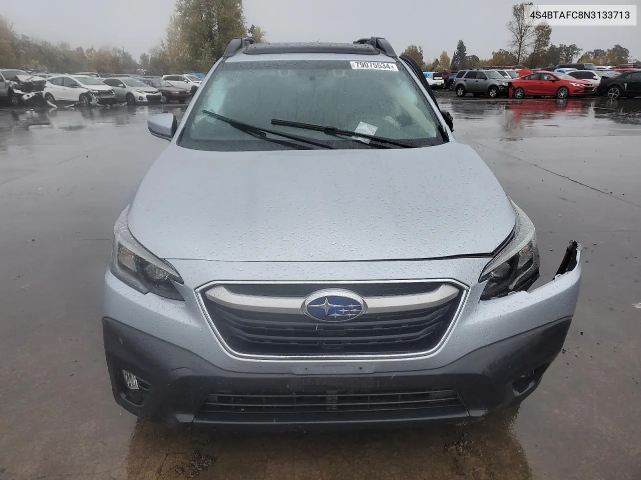 2022 Subaru Outback Premium VIN: 4S4BTAFC8N3133713 Lot: 79075534