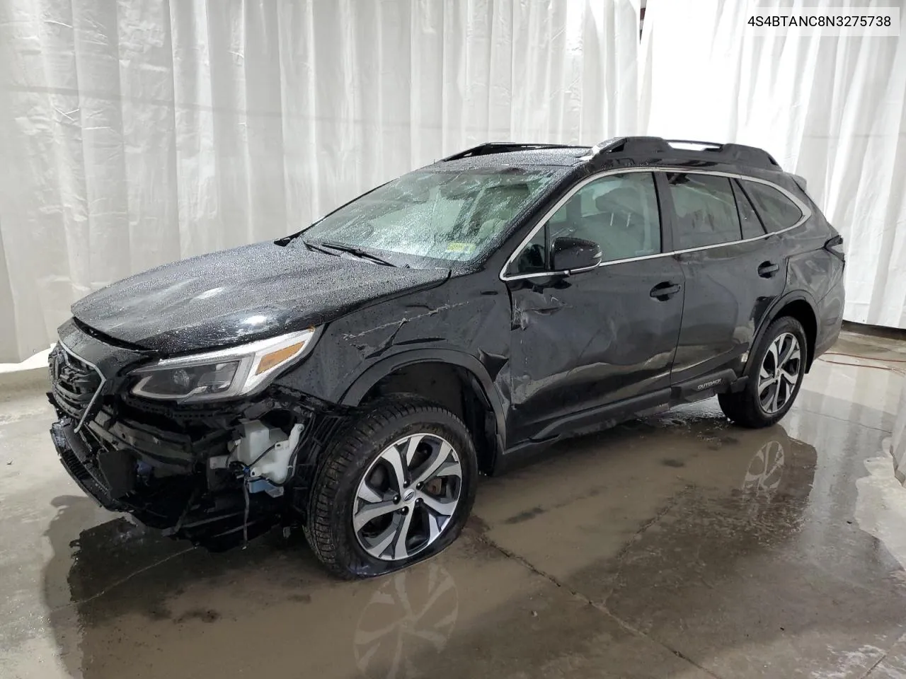 2022 Subaru Outback Limited VIN: 4S4BTANC8N3275738 Lot: 79198574