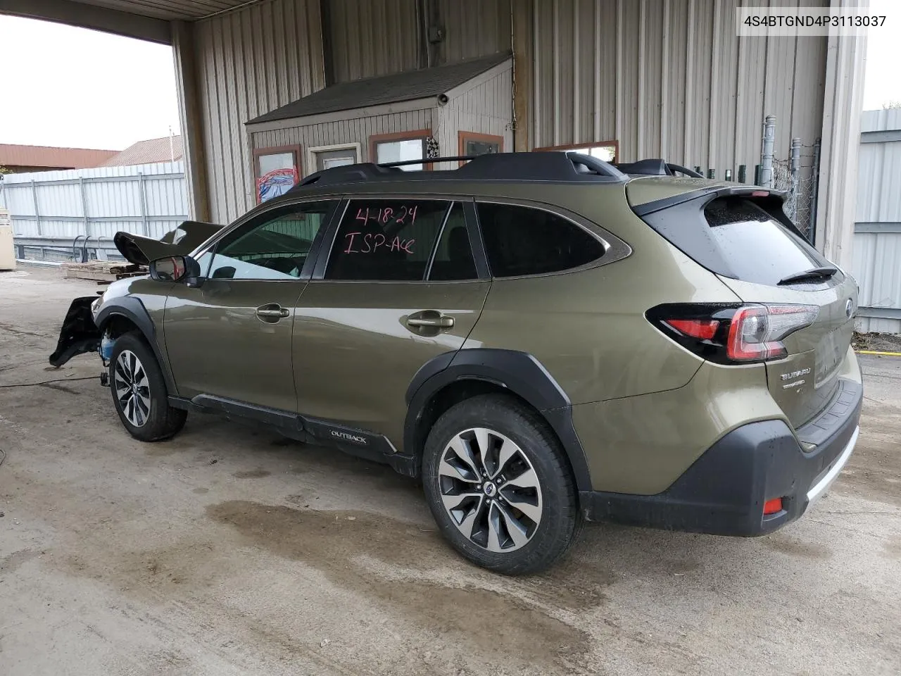 2023 Subaru Outback Limited Xt VIN: 4S4BTGND4P3113037 Lot: 51998264