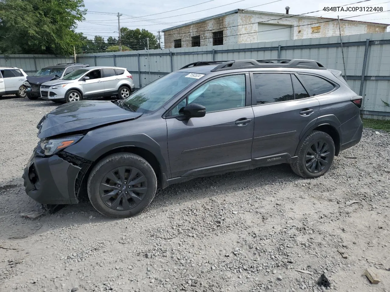 2023 Subaru Outback Onyx Edition VIN: 4S4BTAJC0P3122408 Lot: 71593524