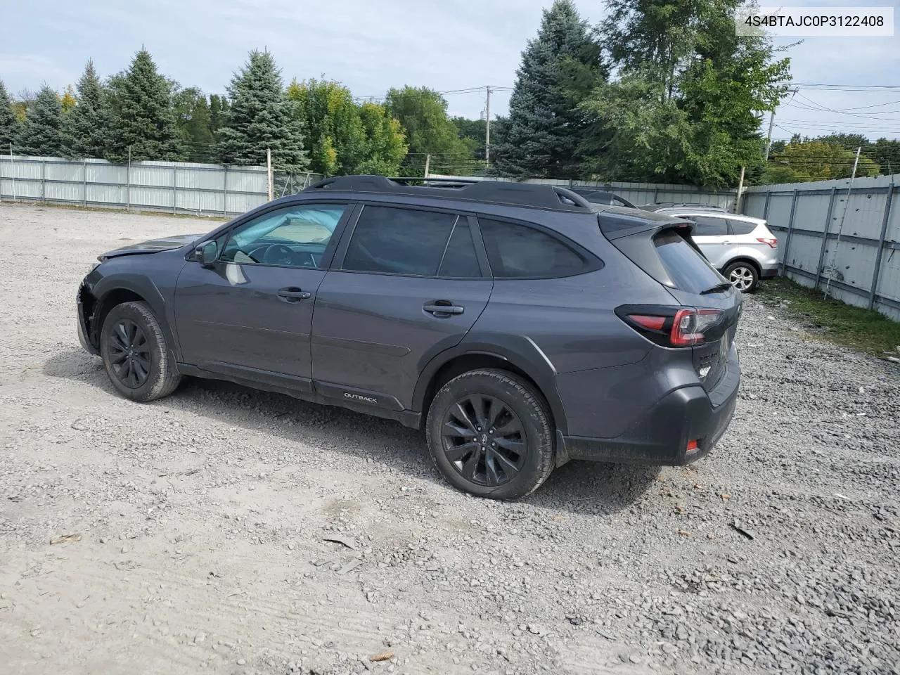 2023 Subaru Outback Onyx Edition VIN: 4S4BTAJC0P3122408 Lot: 71593524