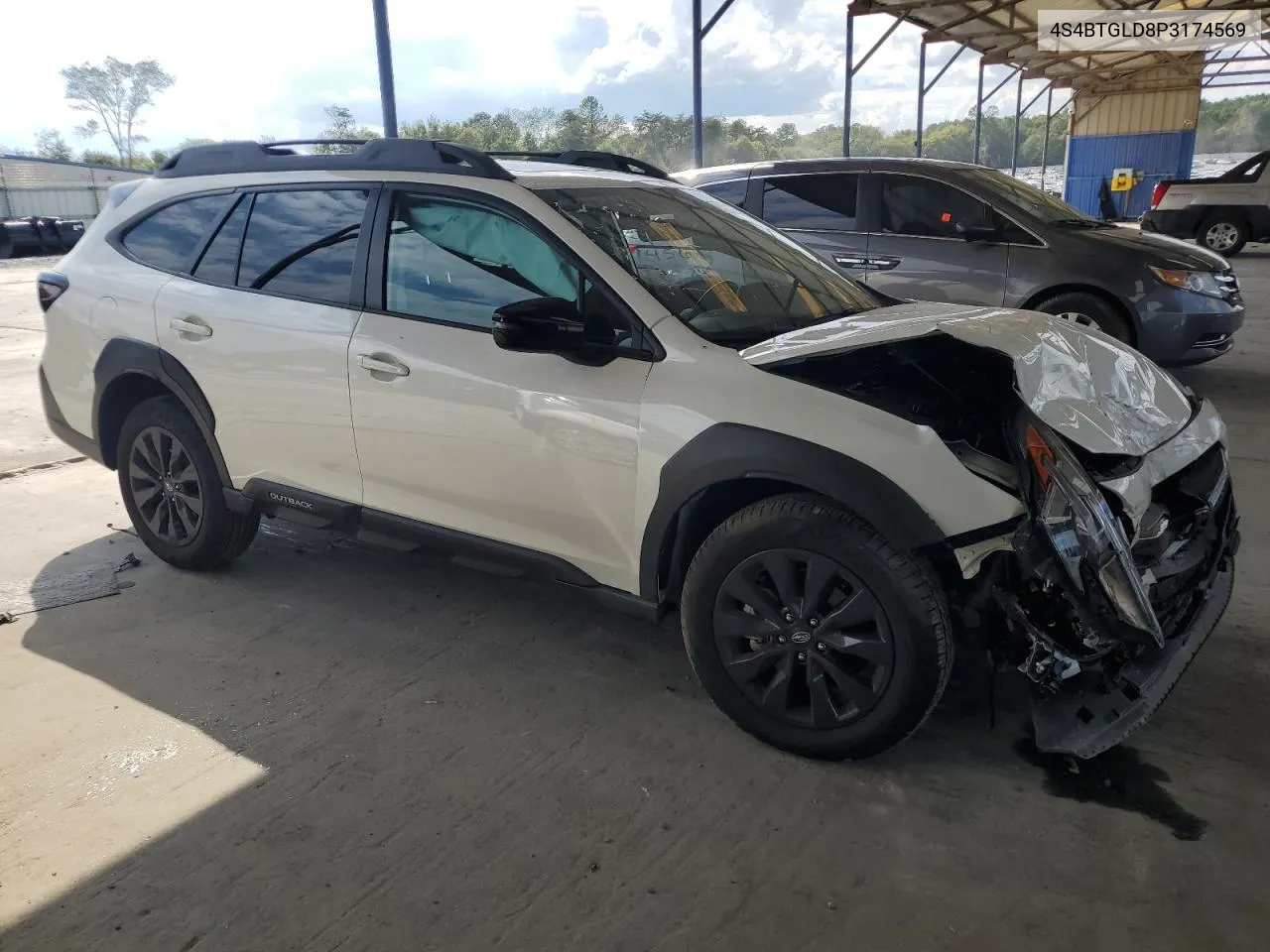 2023 Subaru Outback Onyx Edition Xt VIN: 4S4BTGLD8P3174569 Lot: 74236204