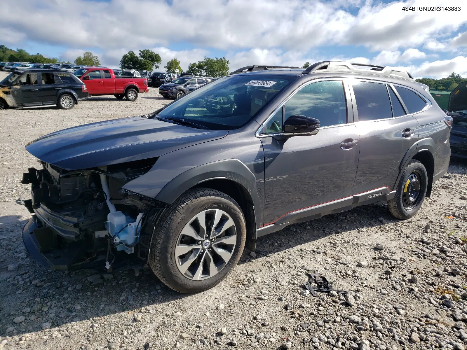 2024 Subaru Outback Limited VIN: 4S4BTGND2R3143883 Lot: 66659664