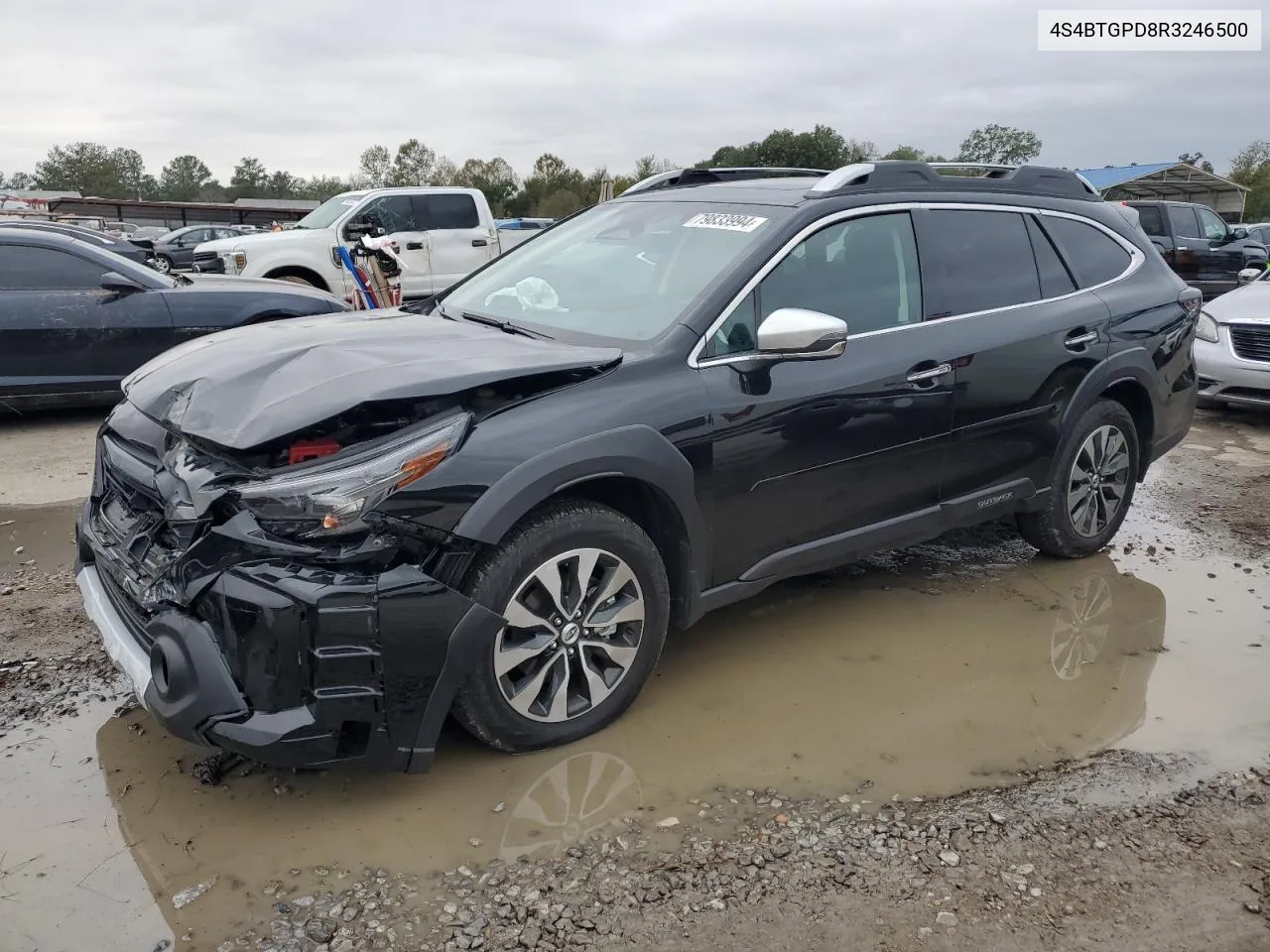 2024 Subaru Outback Touring VIN: 4S4BTGPD8R3246500 Lot: 79833994