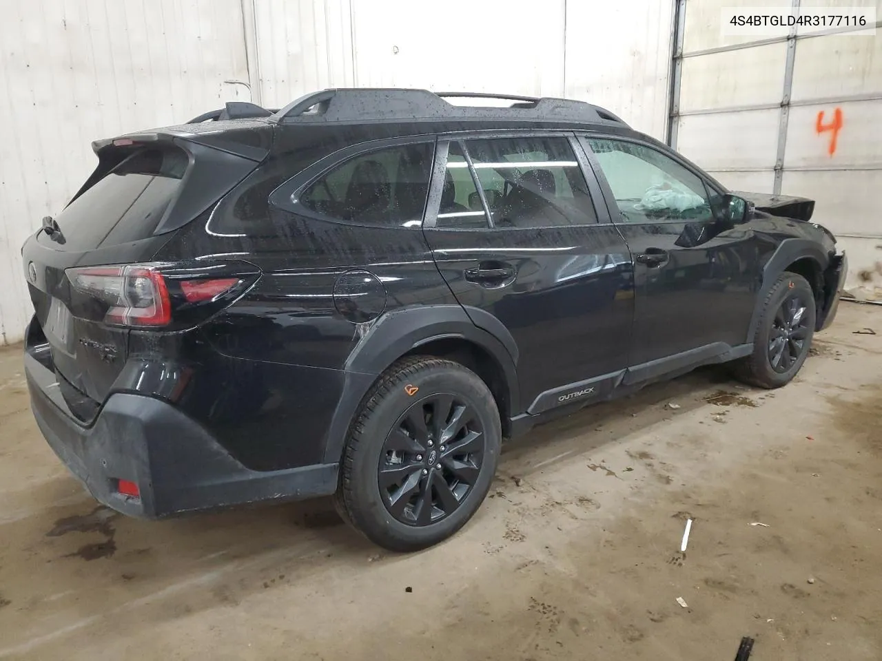 2024 Subaru Outback Onyx Edition Xt VIN: 4S4BTGLD4R3177116 Lot: 80712084