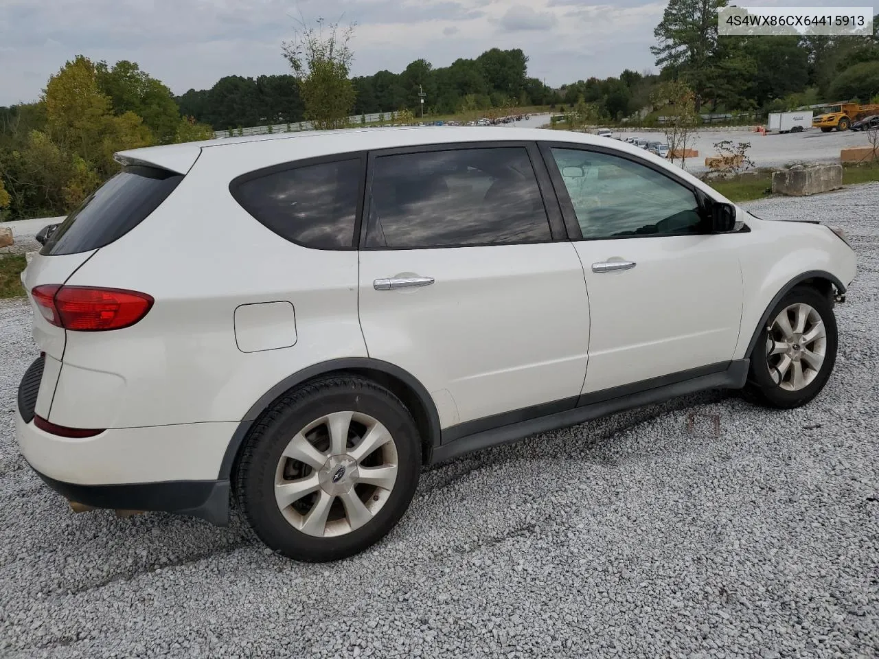 2006 Subaru B9 Tribeca 3.0 H6 VIN: 4S4WX86CX64415913 Lot: 74286704