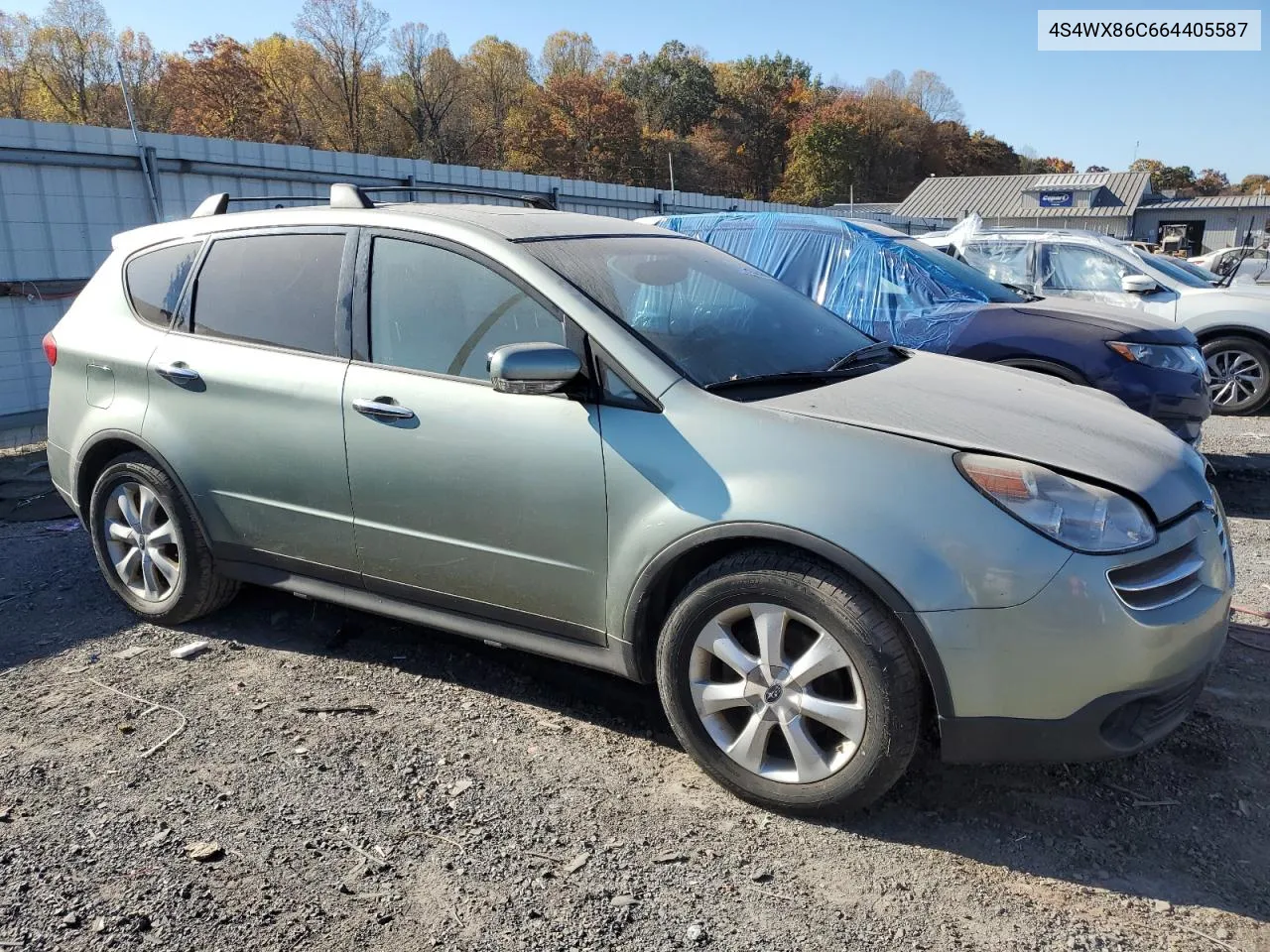 2006 Subaru B9 Tribeca 3.0 H6 VIN: 4S4WX86C664405587 Lot: 76929244