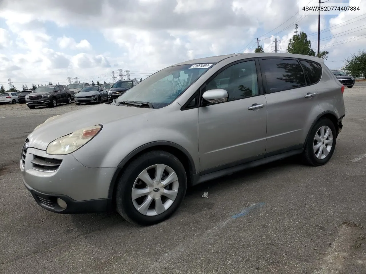 2007 Subaru B9 Tribeca 3.0 H6 VIN: 4S4WX82D774407834 Lot: 71681594