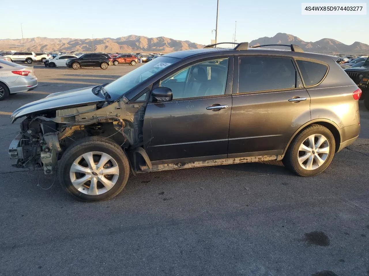 2007 Subaru B9 Tribeca 3.0 H6 VIN: 4S4WX85D974403277 Lot: 72946914