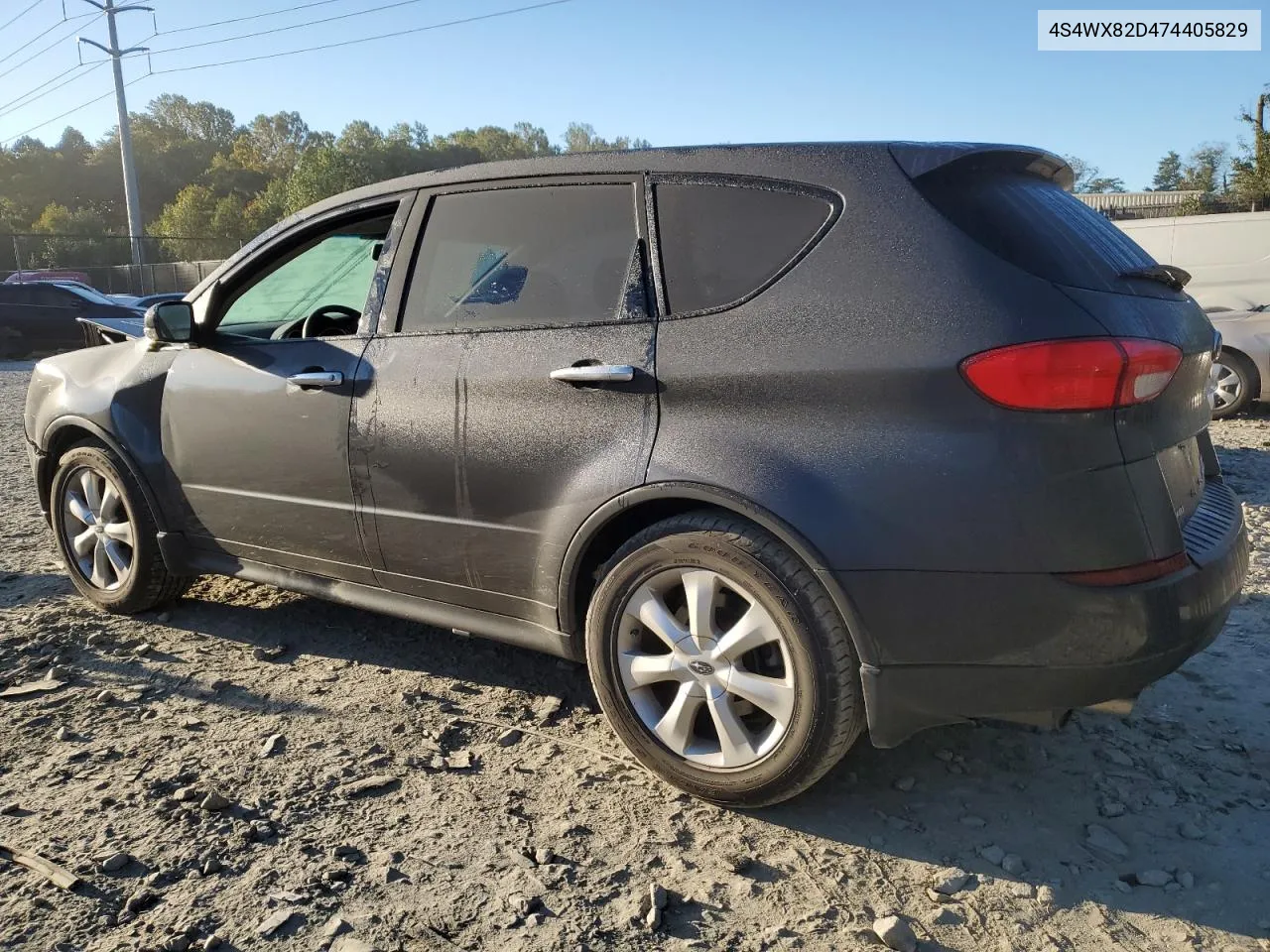 2007 Subaru B9 Tribeca 3.0 H6 VIN: 4S4WX82D474405829 Lot: 75559004