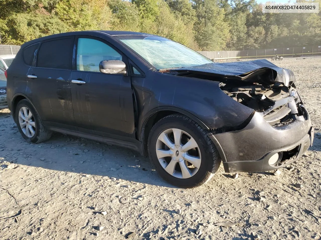 2007 Subaru B9 Tribeca 3.0 H6 VIN: 4S4WX82D474405829 Lot: 75559004