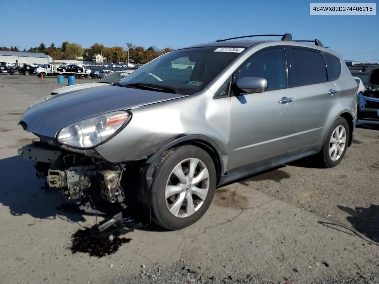 2007 Subaru B9 Tribeca 3.0 H6 VIN: 4S4WX82D274406915 Lot: 76114354