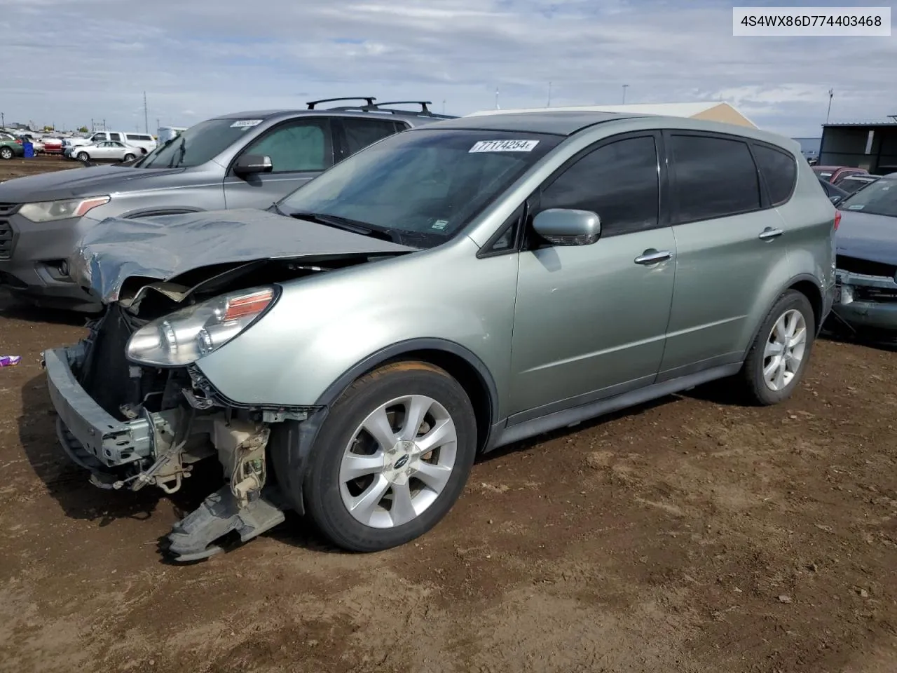 2007 Subaru B9 Tribeca 3.0 H6 VIN: 4S4WX86D774403468 Lot: 77174254