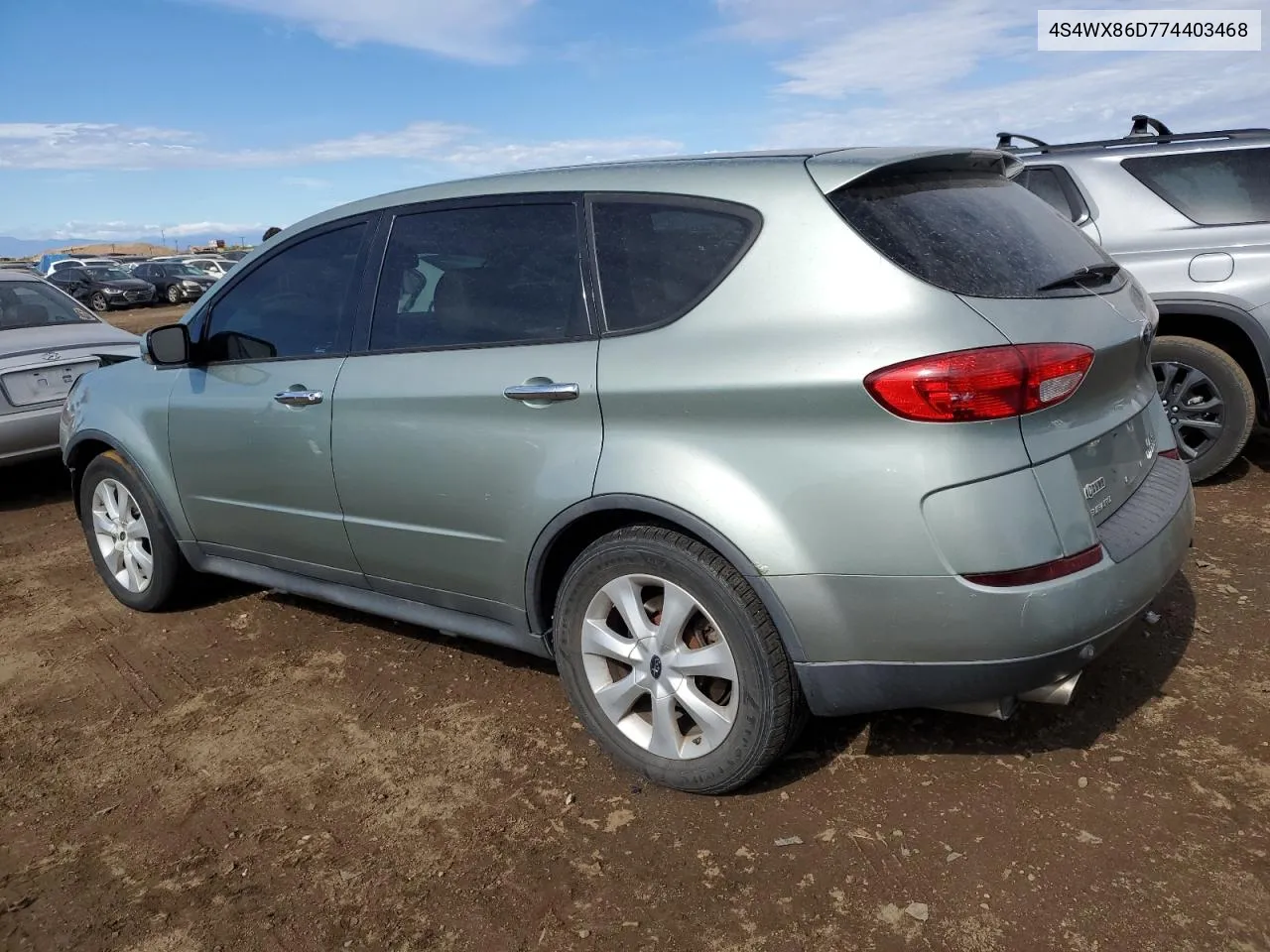 2007 Subaru B9 Tribeca 3.0 H6 VIN: 4S4WX86D774403468 Lot: 77174254