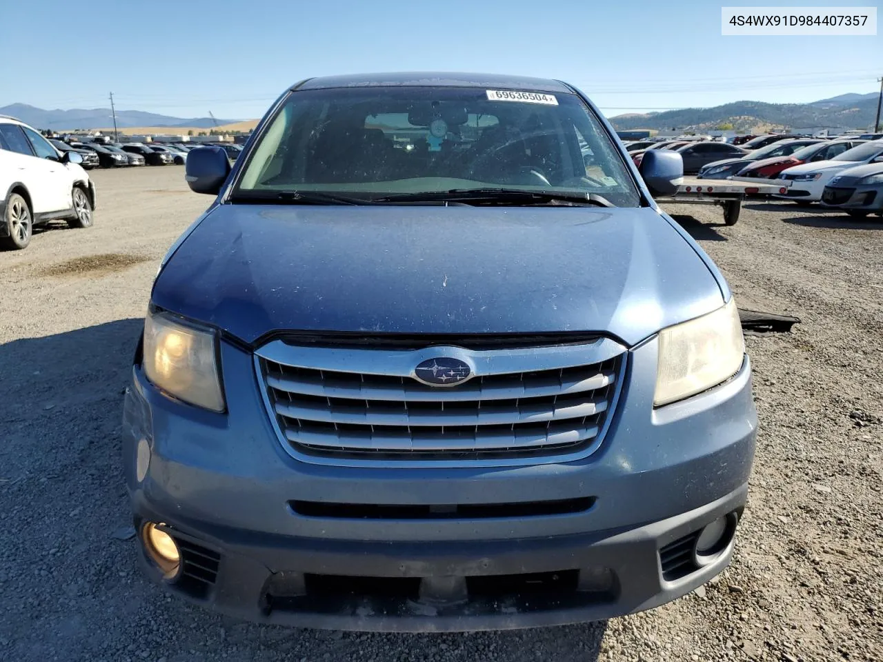 2008 Subaru Tribeca VIN: 4S4WX91D984407357 Lot: 69636504