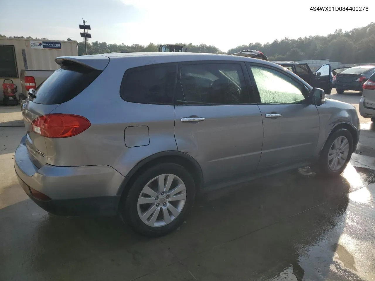 2008 Subaru Tribeca VIN: 4S4WX91D084400278 Lot: 72990074