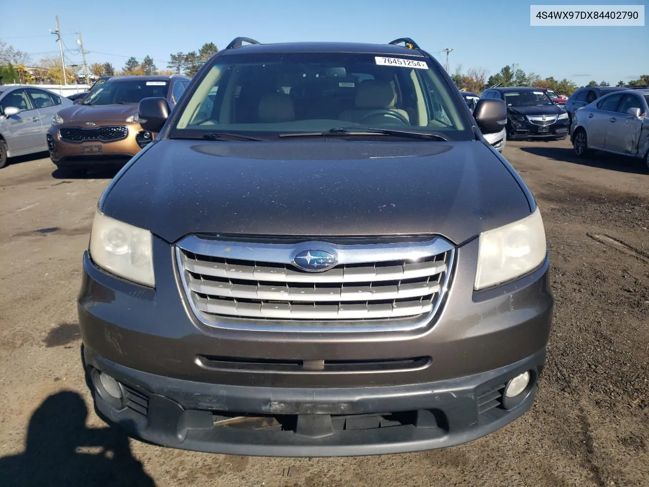 2008 Subaru Tribeca Limited VIN: 4S4WX97DX84402790 Lot: 76451254