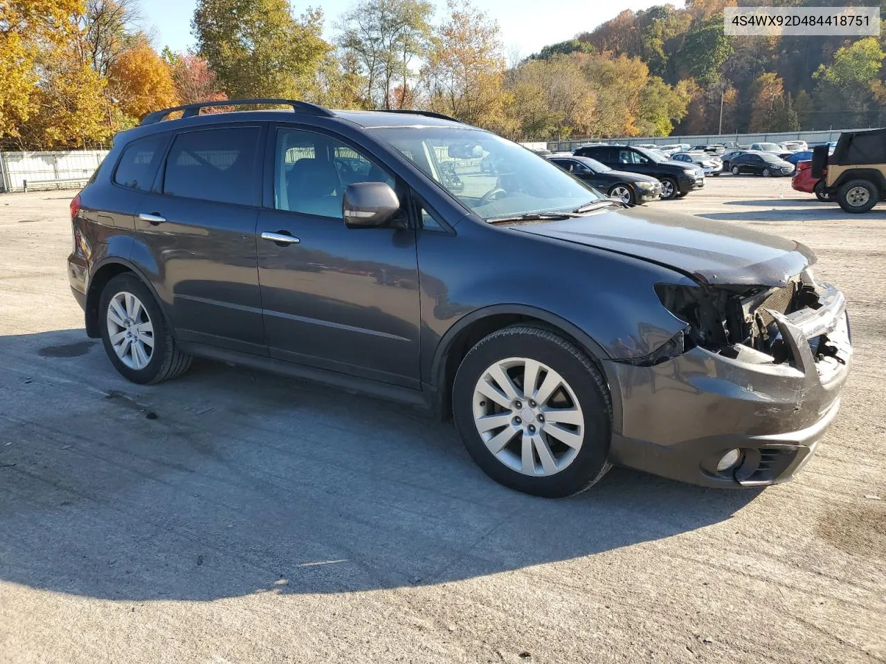 2008 Subaru Tribeca Limited VIN: 4S4WX92D484418751 Lot: 76798924