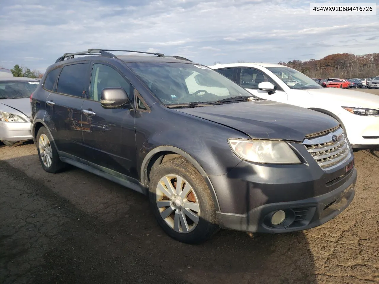 2008 Subaru Tribeca Limited VIN: 4S4WX92D684416726 Lot: 78872954