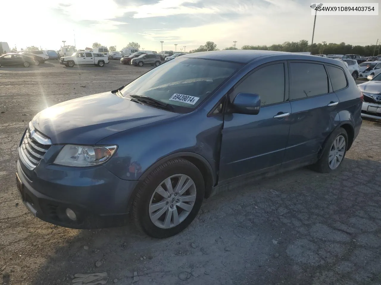 4S4WX91D894403754 2009 Subaru Tribeca