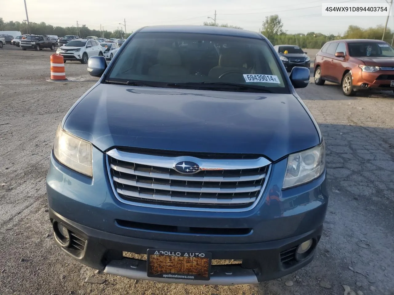 4S4WX91D894403754 2009 Subaru Tribeca