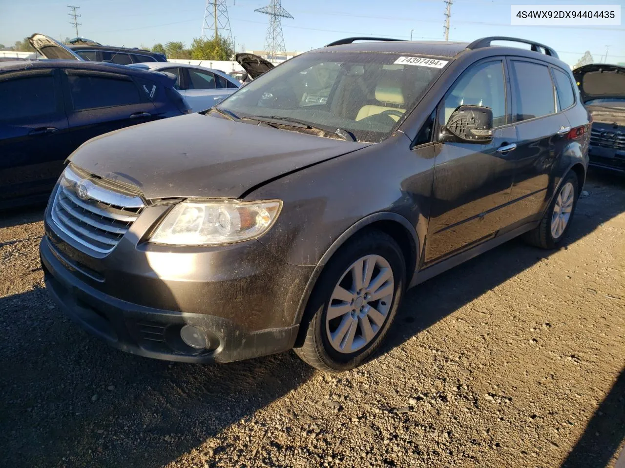 2009 Subaru Tribeca Limited VIN: 4S4WX92DX94404435 Lot: 74397494