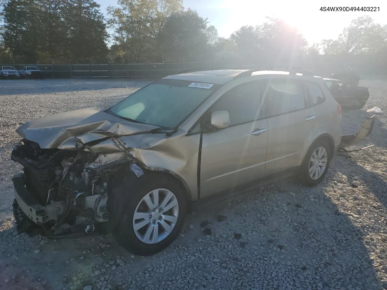 4S4WX90D494403221 2009 Subaru Tribeca Limited