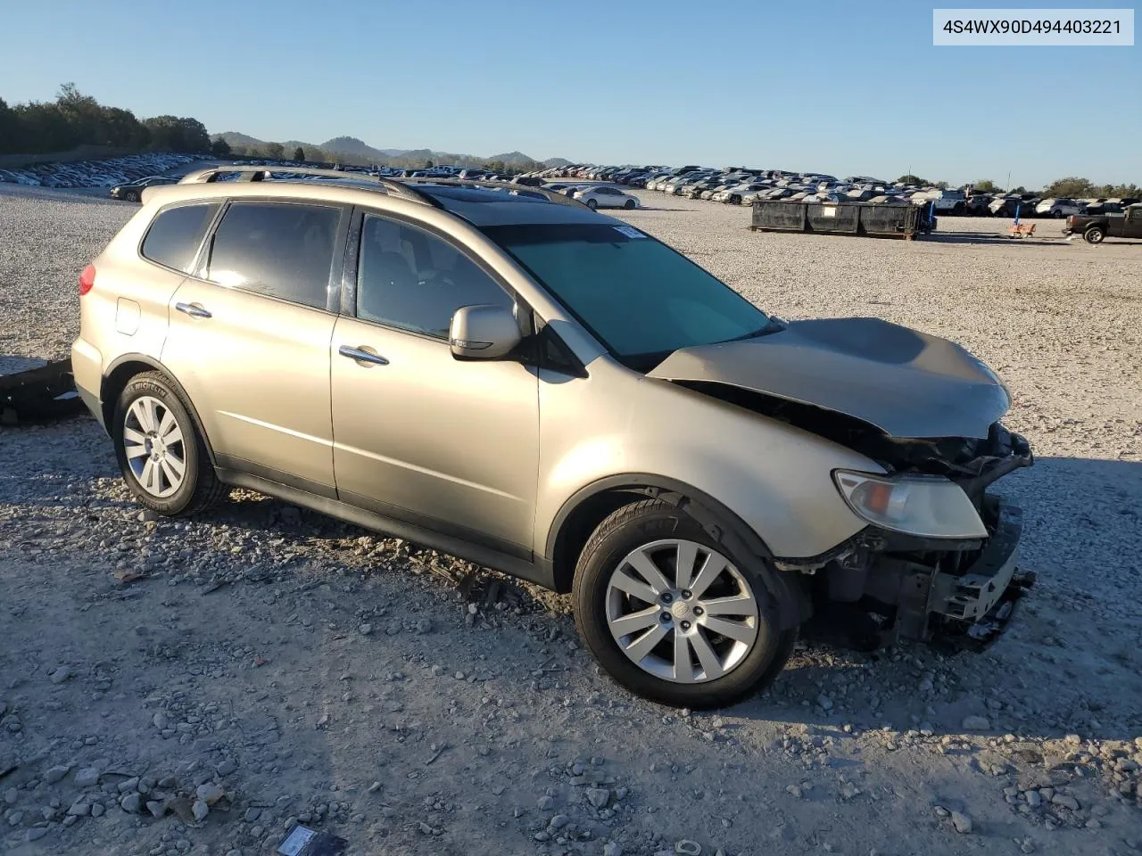 4S4WX90D494403221 2009 Subaru Tribeca Limited