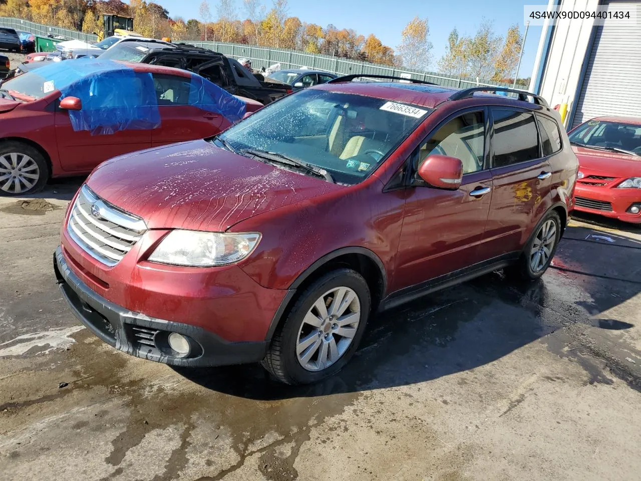 2009 Subaru Tribeca Limited VIN: 4S4WX90D094401434 Lot: 76663534